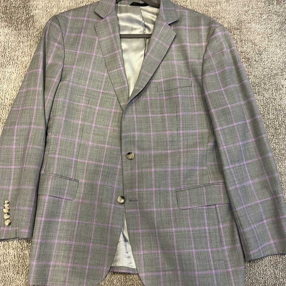 Boss Pink and Grey Blazer!! 44R
